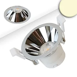 Indbygget spotlys BACK60 / LED MODULE UGR<12 rund, stiv, dæmpbar, gå tilbage IP20, aluminum mat dæmpbar