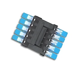 tilslutningsstik 0.5-2.5MM², MAX. 250V/10A 5-polet, sort
