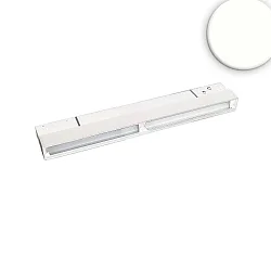 Skinne spot WALLWASHER 22CM ASYM 100°- TRACK48 (DALI) stiv, DALI styrbar, asymmetrisk, UGR < 19 IP20, hvid dæmpbar