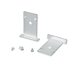 Endkappe TRACK48 RECESSED sæt med 2, hvid