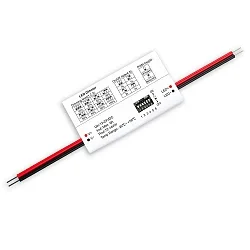 dimmer SOFT-ON/OFF MULTI-PWM 1CH, 12-24VDC 6A 1 channel, PWM dimming output, white