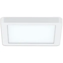 surface / recessed luminaire FLEX PRO 300X300 CCT Switch, adjustable IP44, white dimmable