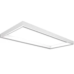 skinne TRACK48 H50 / 59.2 X 119.2CM (EMTPTY FRAME) firkantet, uden indsatser, hvid