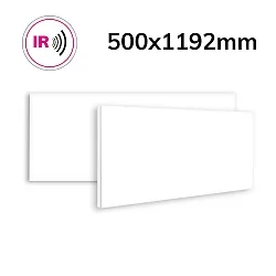 Infrarødt panel BEST STANDARD 50 X 119.2CM uden ramme, hvid
