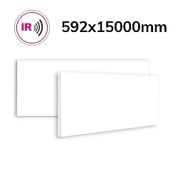 Infrarødt panel BEST STANDARD 59.2 X 150CM uden ramme, hvid