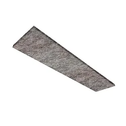 ACUOSTIC ABSORBER H25 / 32 X 150CM, grå