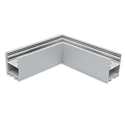L-tilslutning LAMP30 V2, sølv