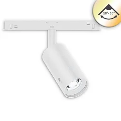 Skinne spot TRACK 48 - SELECT 18-50° COLORSWITCH DALI-DT6 DALI styrbar, CCT Switch, UGR < 19, fokuserbar IP20