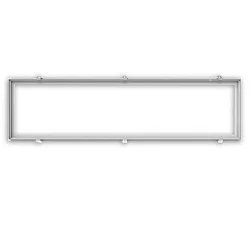 Monteringsramme LED PANEL 308x1550, hvid