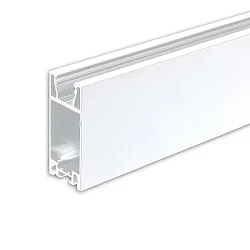Gardineprofil CURTAIN 10 ONE HIGH 1-fold, hvid