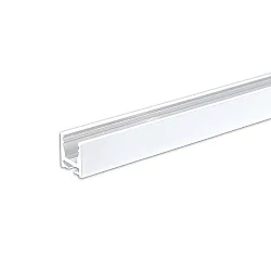 Gardineprofil CURTAIN 10 ONE FLAT 1-fold, hvid