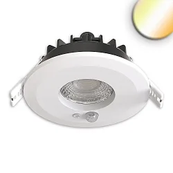 Indbygget spotlys VARIO-68 med sensor IP65, hvid 