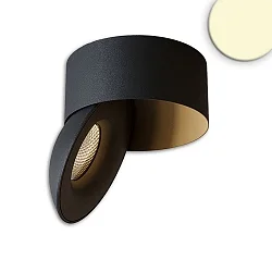 surface luminaire SPHERE IP54, black dimmable