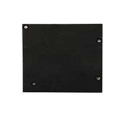 Endkappe EC 127 CURTAIN10 ONE VISOR 2 stk., venstre-højre, sort
