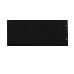Endkappe EC 129 CURTAIN 10 DOUBLE VISOR 2 stk., venstre-højre, sort