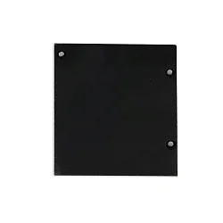 Endkappe EC 133 CURTAIN 10 ONE FLAT VISOR 2 stk., venstre-højre, sort