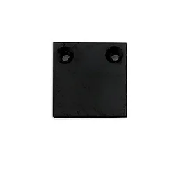 Endkappe EC 132 CURTAIN 10 ONE FLAT 2 stk., sort