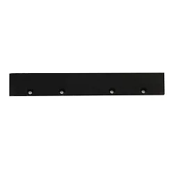 Endkappe EC 128 CURTAIN 10 DOUBLE 2 stk., sort