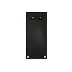 Endkappe EC130 CURTAIN 10 ONE HIGH 2 stk., sort
