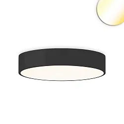 ceiling luminaire DN600 DALI DALI controllable, CCT Switch IP44, black dimmable