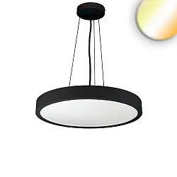 Pendellampe DN600 IP44, sort dæmpbar