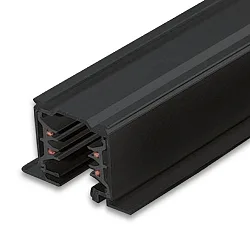 3-phase CLASSIC - power track, recessed mount, 200cm, black