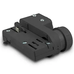 3-faset adapter CLASSIC + S1 PENDULUM universal, sort