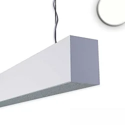 Lysbånd PROLAMP30FID 172W - 588.4CM ASYM 2X25° (DALI) dobbelt, DALI styrbar, asymmetrisk, med linseoptik IP42, sølv dæmpbar