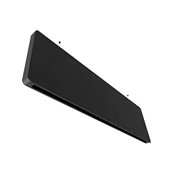 BAFFEL TRACK48ID (EMPTY TRACK) 150CM - 15W 3000K DALI styrbar, med belysning, indirekte, sort
