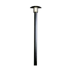 Standerlampe HEIMDAL E27 IP44, opal, sort