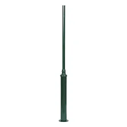 Pole for Konstsmide DRACO lamp heads, height 200cm, green, aluminium