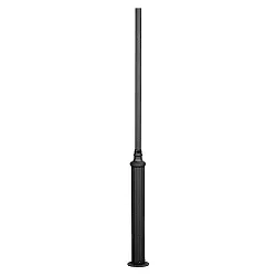 Pole for Konstsmide DRACO lamp heads, height 200cm, black aluminium
