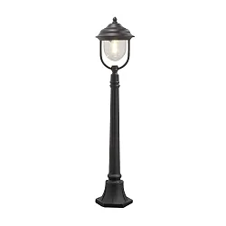 Path luminaire PARMA, E27 max. 75W, black aluminium / clear acrylic glass
