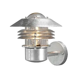 Udendørs wall luminaire MODENA up E27 IP44, stål, gennemsigtig