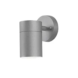 Udendørs wall luminaire MODENA GU10 IP44, grå, gennemsigtig