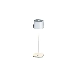 Batteri bordlampe CAPRI MINI IP54, hvid dæmpbar