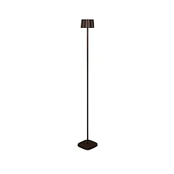 Batteri standerlampe NICE firkantet, med USB tilslutning, CCT Switch, med touch-dæmper IP54, rust dæmpbar