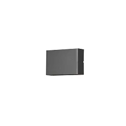Væglampe CHIERI IP54, antracit 