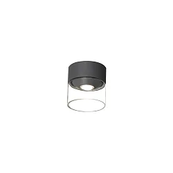 Loftlampe VARESE omskiftelig IP54, mørkegrå 
