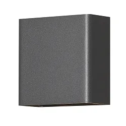 Udendørs wall luminaire CHIERI IP54, antracit 