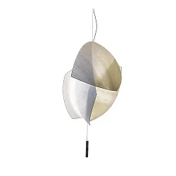 Pendel VOILES BIG LED IP20, chrom dæmpbar