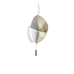 Pendel VOILES SMALL LED IP20, chrom dæmpbar