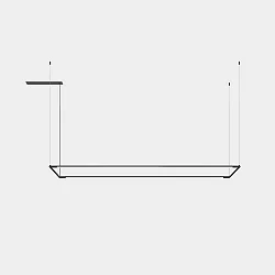 Pendel TUBS MODULAR LED IP20, sort dæmpbar
