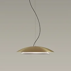 Pendel NOWAY BIG LED IP20, guld mat