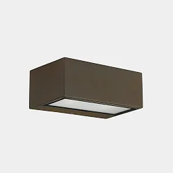 Væg- og Loftlampe NEMESIS R7S - 7x17CM up / down, lille R7S IP44, brun dæmpbar