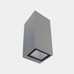 Udendørs wall luminaire AFRODITA GU10 DOUBLE up / down, 2-flammer GU10 IP65, grå dæmpbar