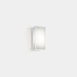 Væg- og Loftlampe SKAT MINI 200MM flad, slagfast, on/off IP65, hvid 