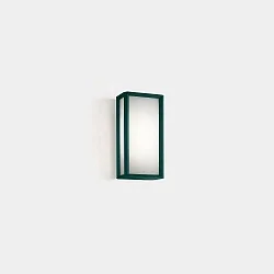 Væg- og Loftlampe SKAT MINI 200MM flad, slagfast, on/off IP65, birkgroen 