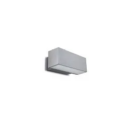 Udendørs wall luminaire AFRODITA LED SINGLE EMISSION - 30CM down, DALI styrbar IP66, grå dæmpbar