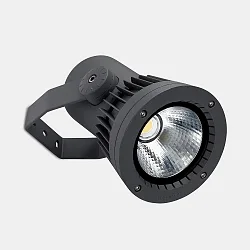 outdoor spot HUBBLE COB LED swivelling IP65, grey dimmable